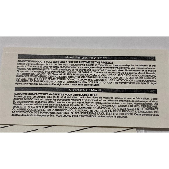 NEW & SEALED 2 MAXELL UD II CD 60 MIN HIGH BIAS CrO2 Audio Cassette Tapes Chrome - Picture 9 of 12